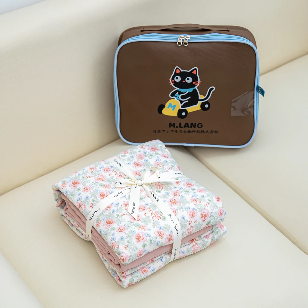 【京かわ会社】双层纱四件套罗曼花