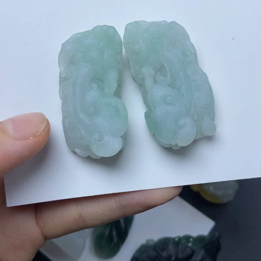 未镶嵌定制翡翠貔貅