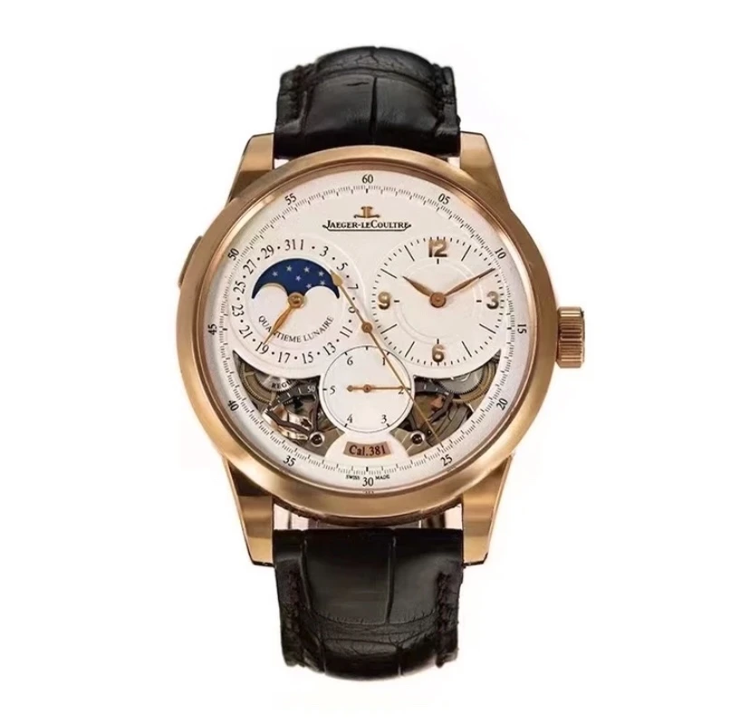 99新 Jaeger-LeCoultre/积家 双翼男表/42MM/6042422/18年全套