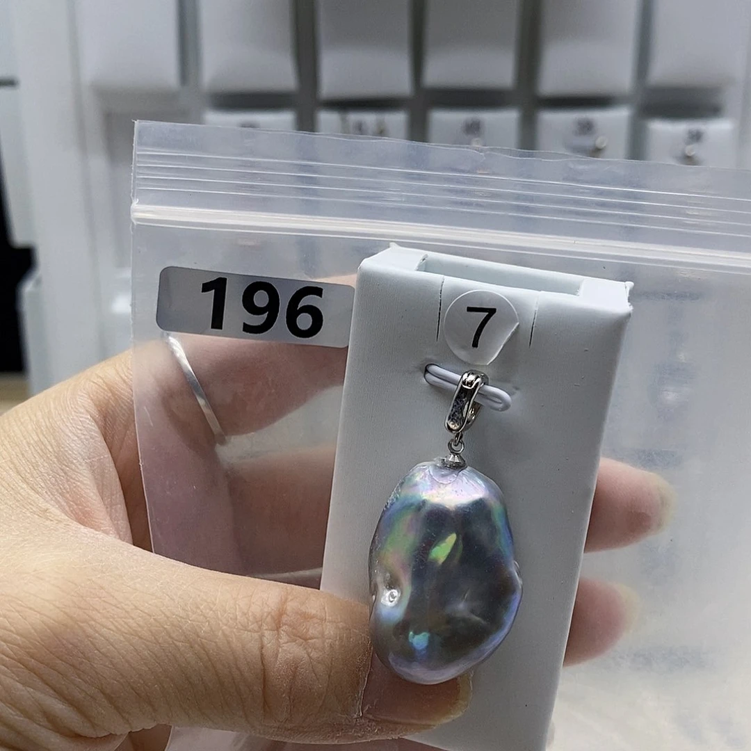 颈饰合金淡水珍珠