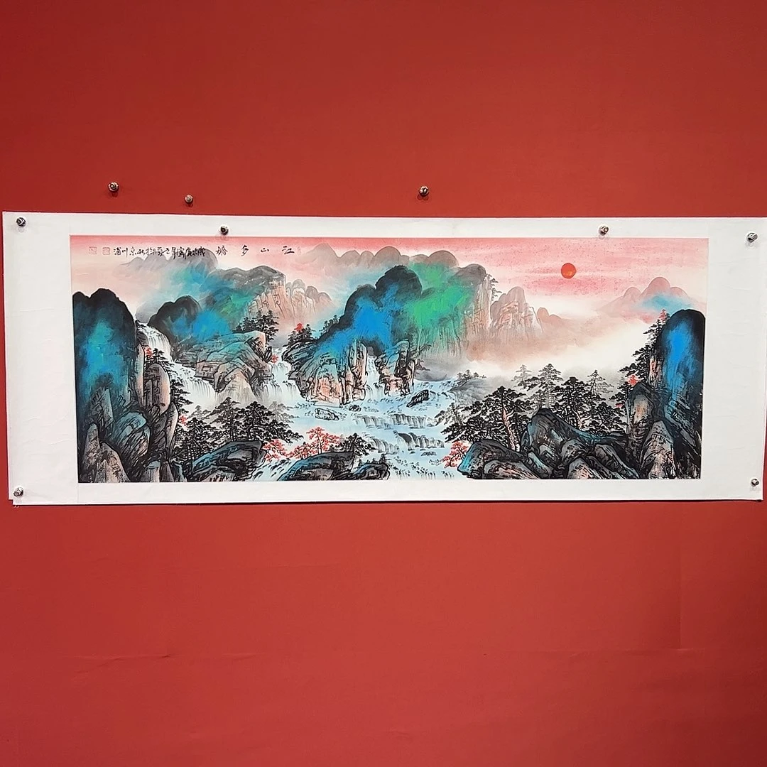 国画李川浦画家作品
