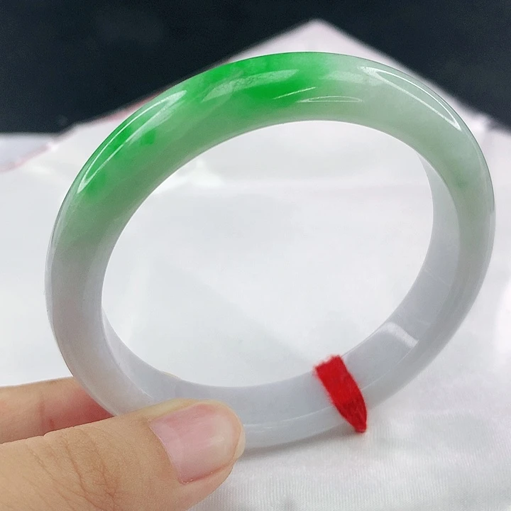 未镶嵌手镯翡翠圈55，18012