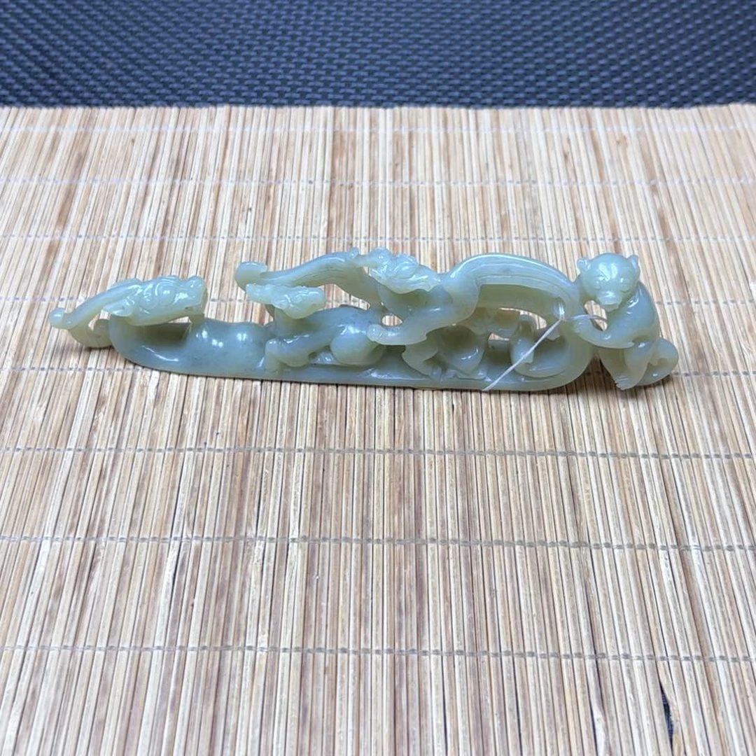 和田玉未镶嵌摆件