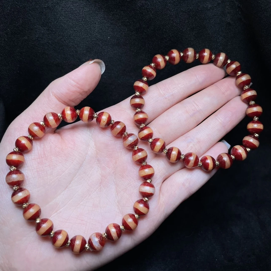 【曹掌柜精选】20 H69883-玛瑙手串（一线）-多样性发其一-8mm