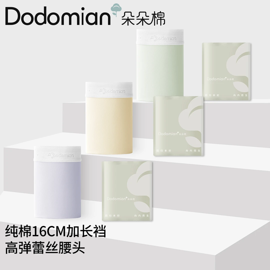 【海豚惊喜社】朵朵棉超薄冰丝抗菌棉加长裆软蕾丝花边三角短裤内裤