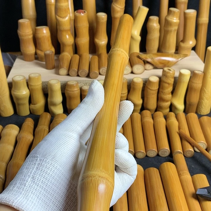 【闪购商品】我**.实心玉竹红皮长手持