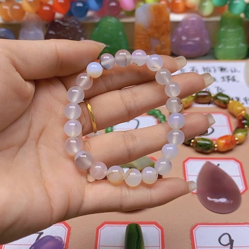 【闪购商品】玛瑙/玉髓玉牌未镶嵌君*兰