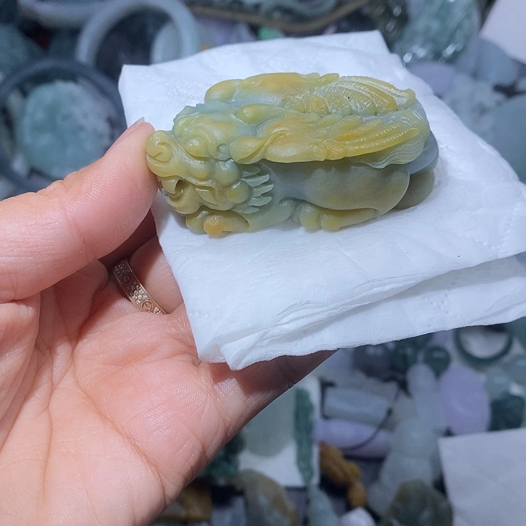 乐***乐定制翡翠未镶嵌翡翠