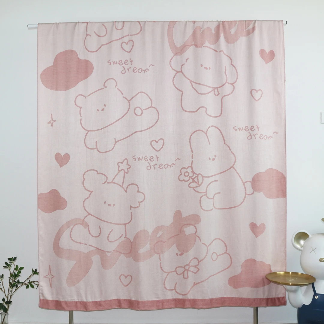 【甜蜜兔】200*230竹纤维奥地利天丝冷感毯夏凉被盖毯