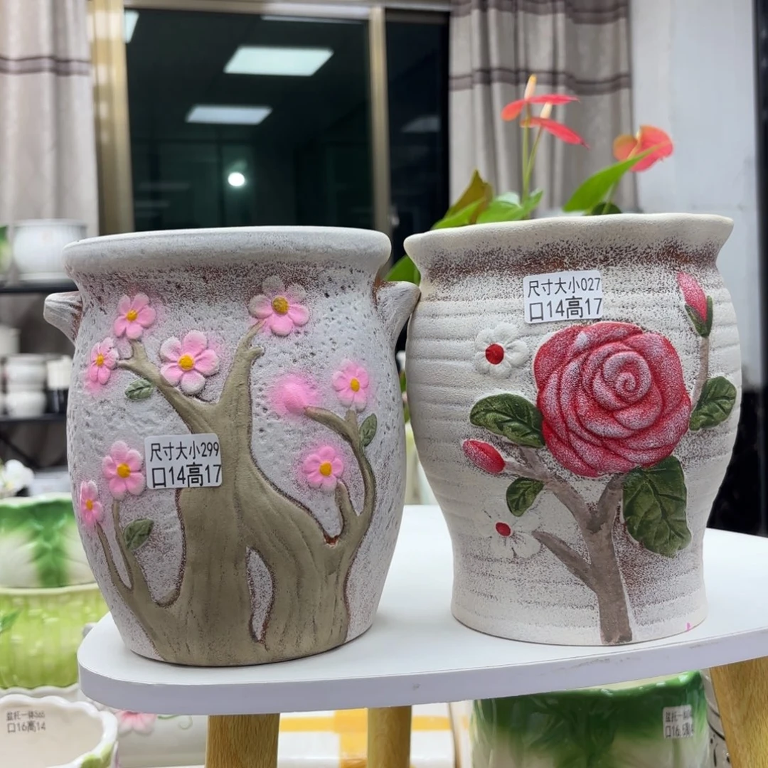 @夏西陶瓷花盆@@6027299