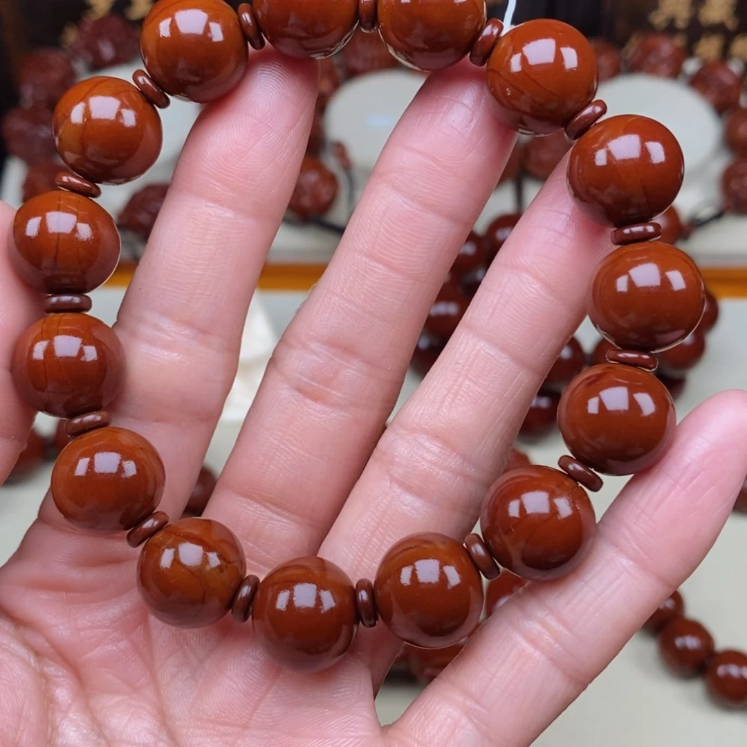 橄榄核吊坠光珠，