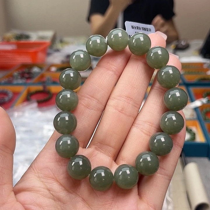 和田玉未镶嵌手串A68
