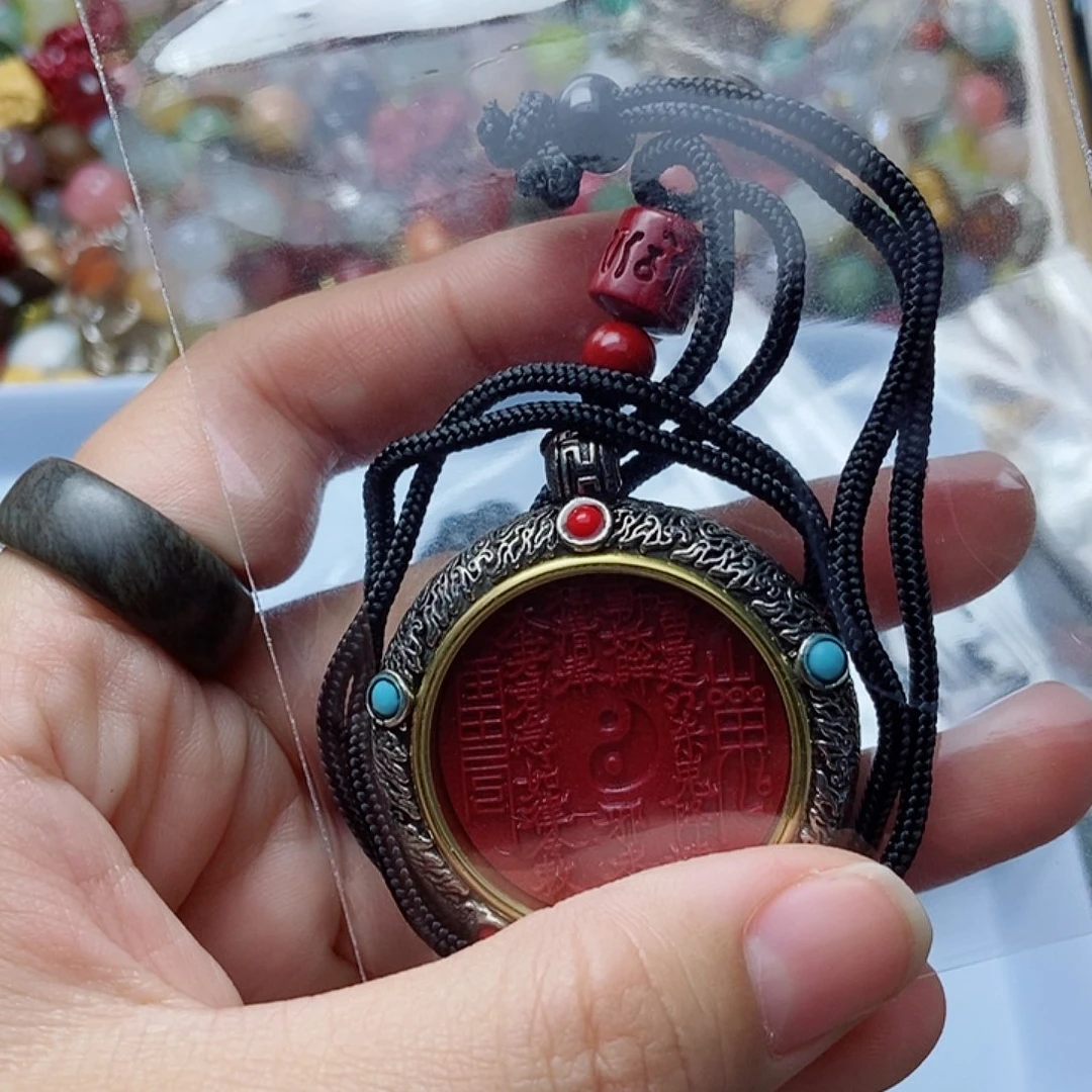 我***金南红玛瑙未镶嵌手链吊坠