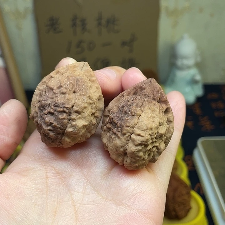 文玩核桃把件34、羊头舍利40