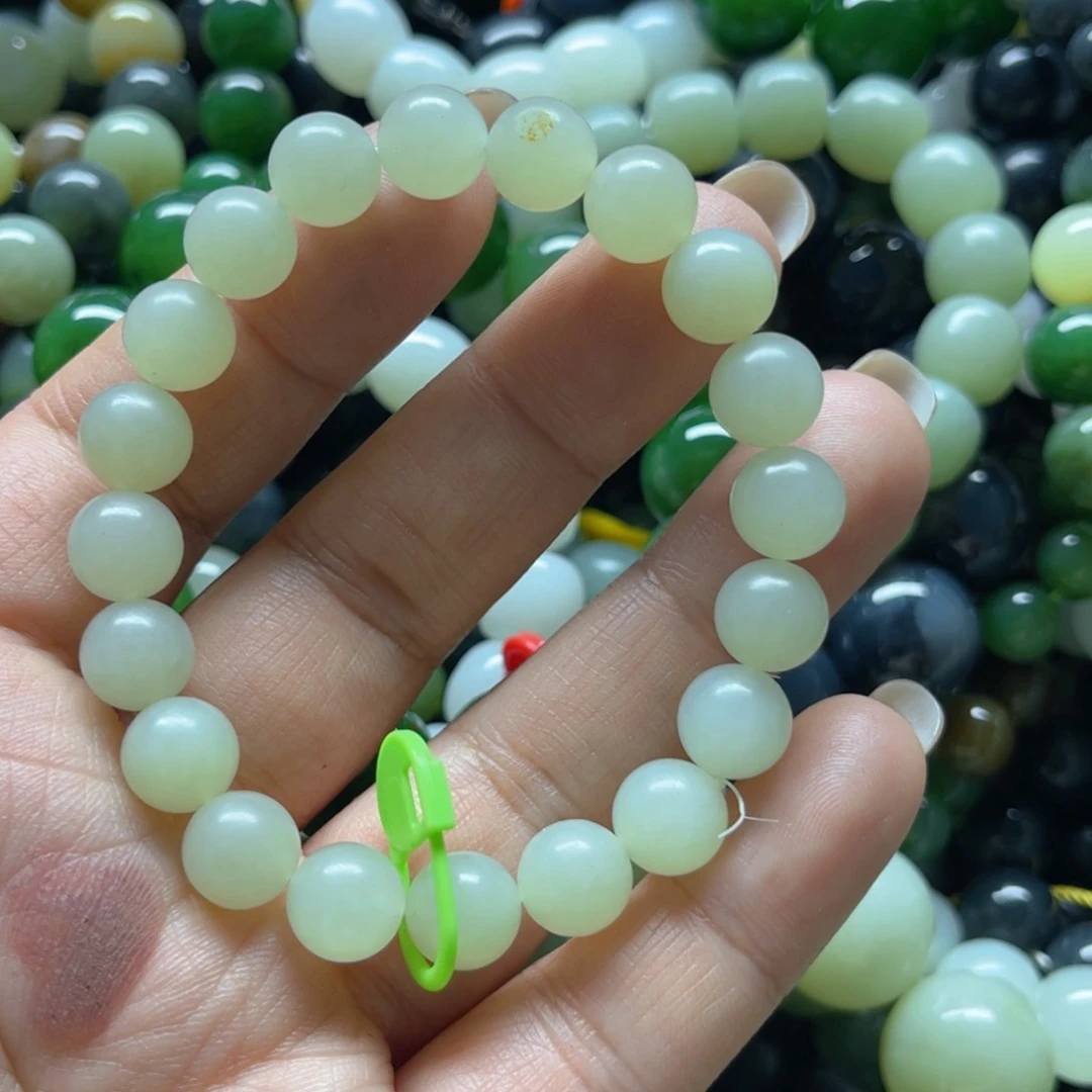 和田玉手链未镶嵌伏**主