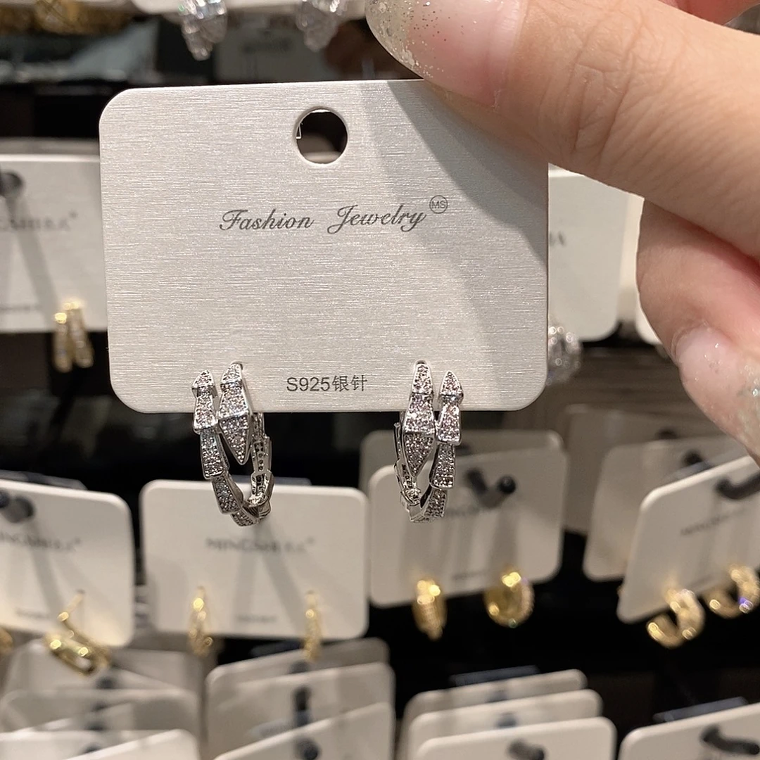 铜合金925银细蛇谷银色