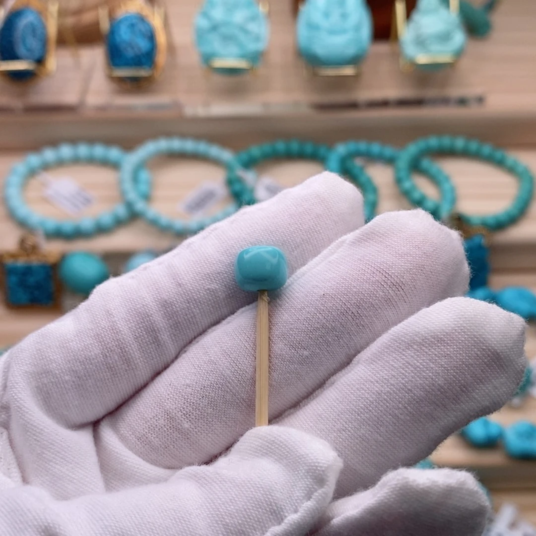 未镶嵌绿松石珠宝奇石