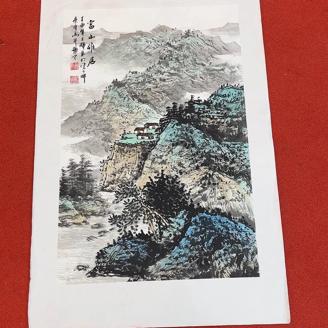 国画手绘国画作品