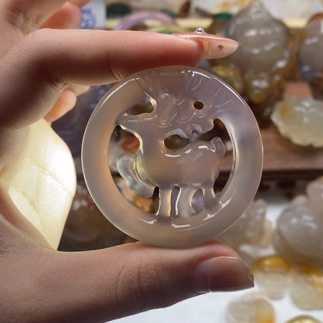 玛瑙/玉髓未镶嵌颈饰