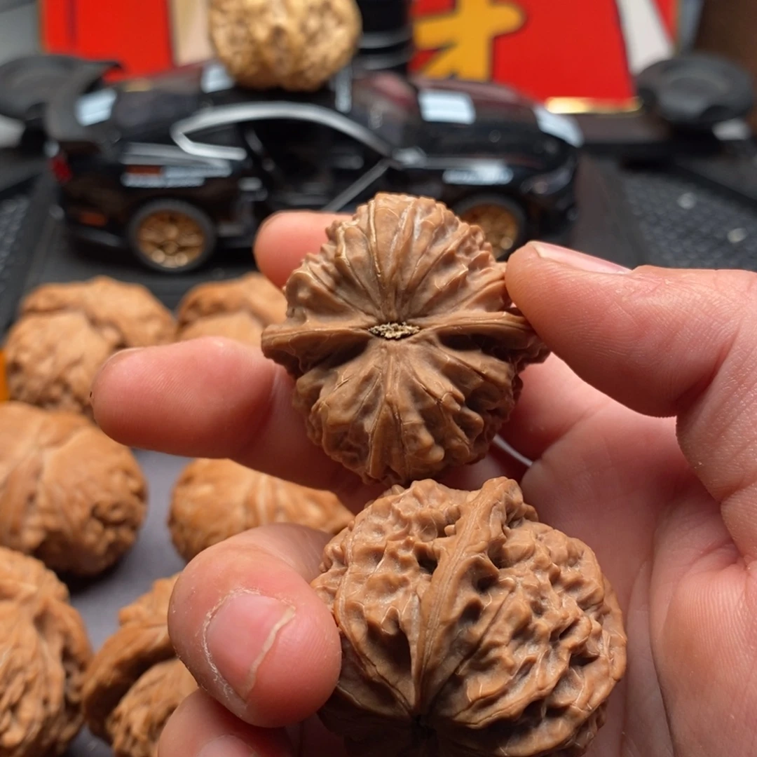 文玩核桃精品对金麒麟全品40