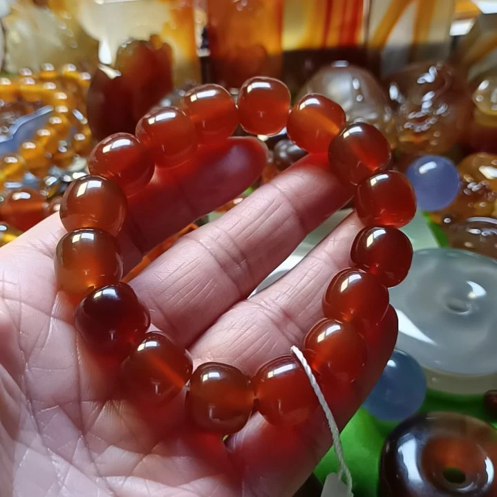 玛瑙/玉髓手链未镶嵌凉*热