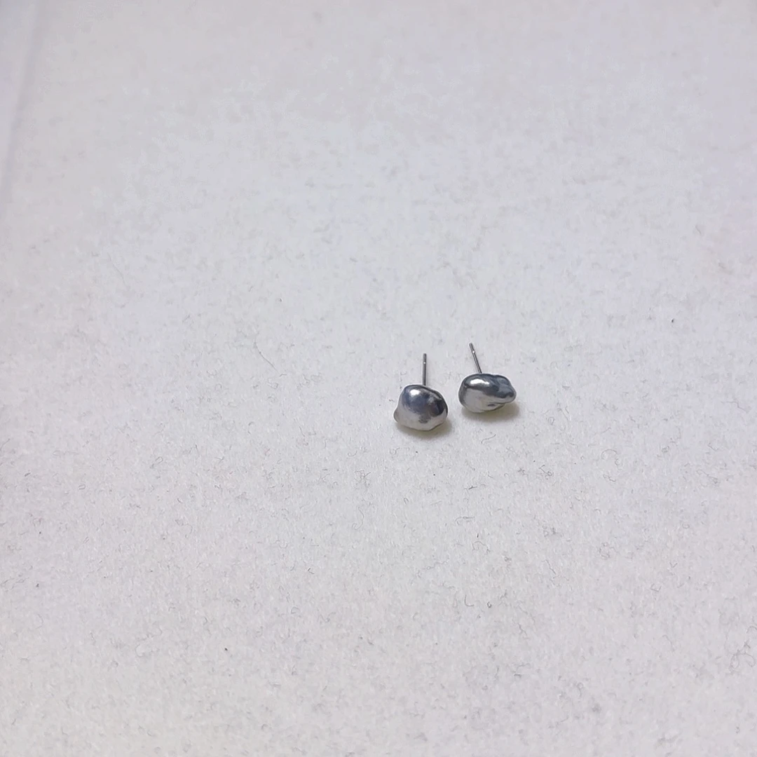 海水珍珠耳饰18K金镶嵌