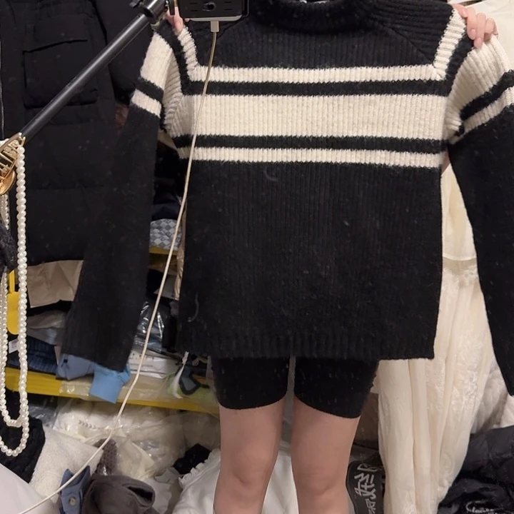 全新无暇毛衣均码120斤