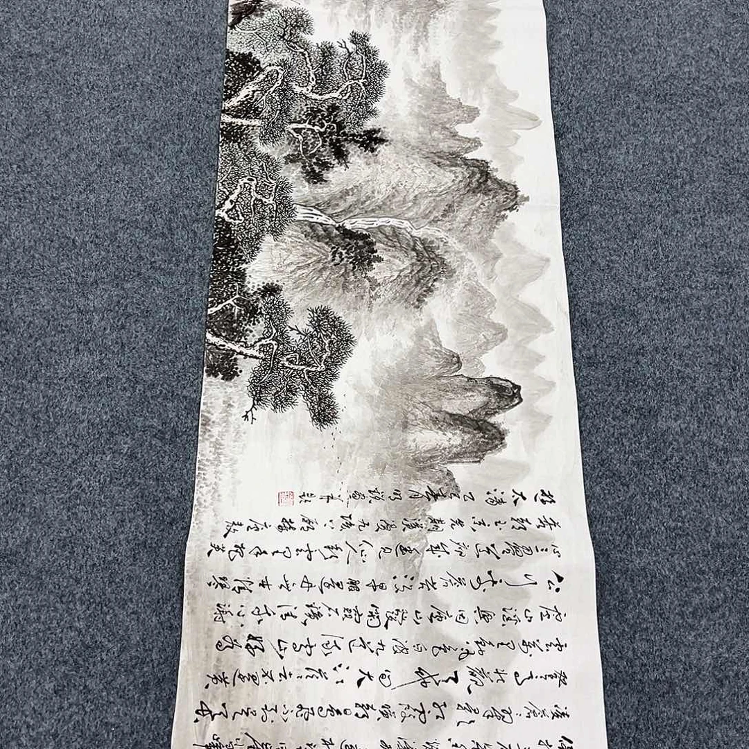 国画纯手绘作品欣赏图