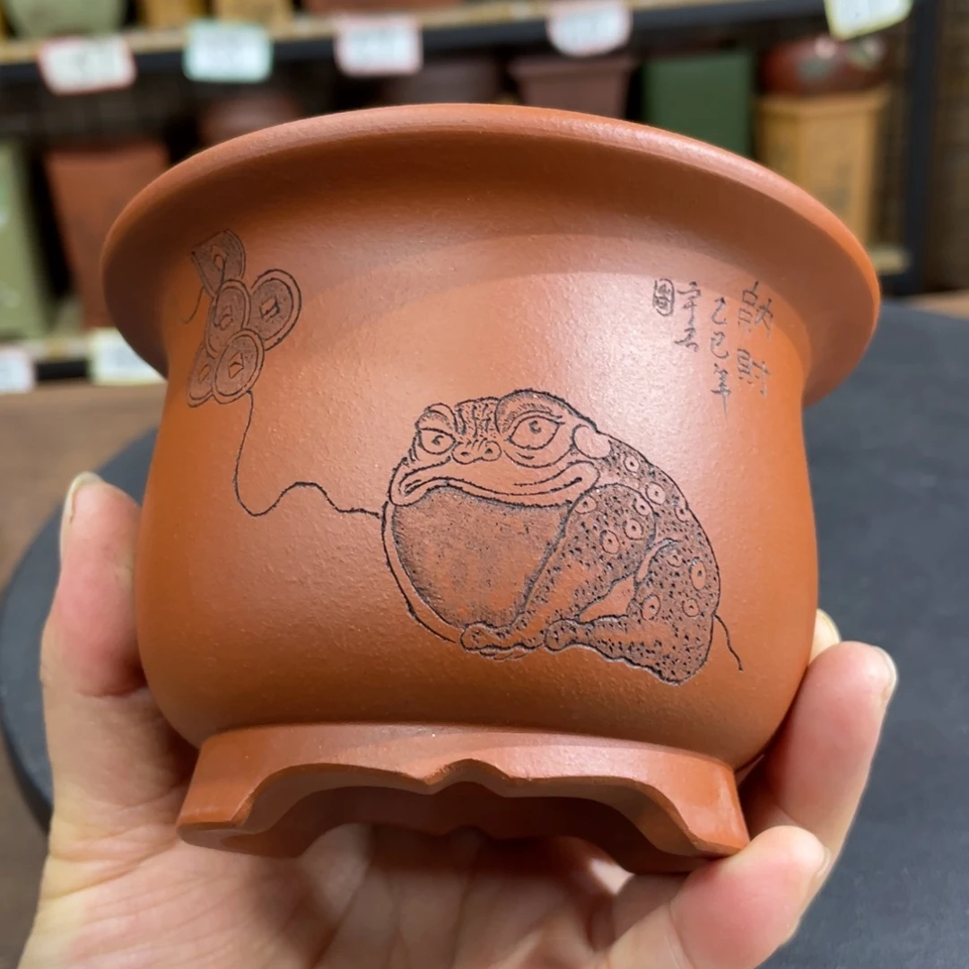 紫砂花盆紫砂杯全国