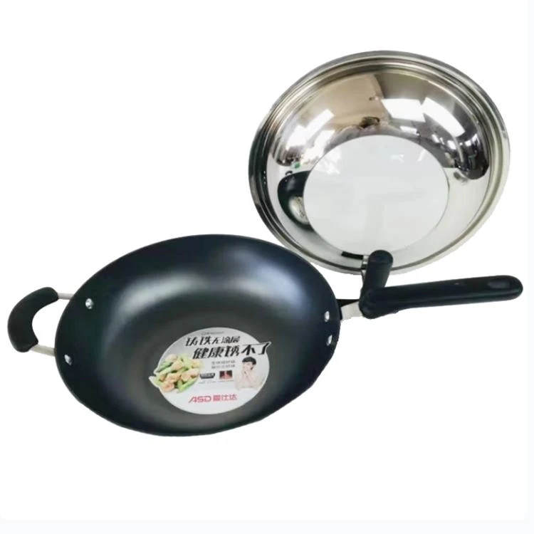 爱仕达 成大厨锈不了铁锅CF32B1 32cm/个