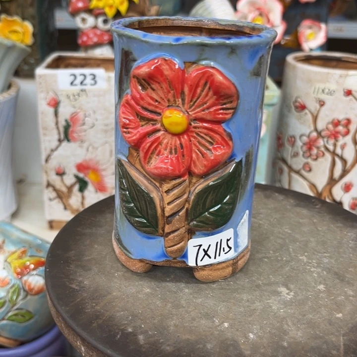 紫砂花盆陶材质多肉花盆