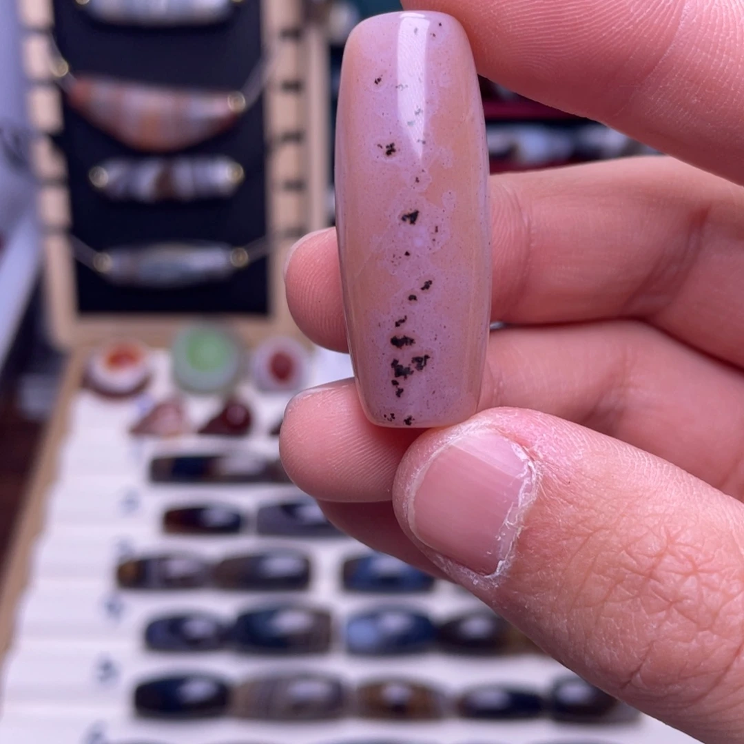 陷***～玛瑙/玉髓合金颈饰