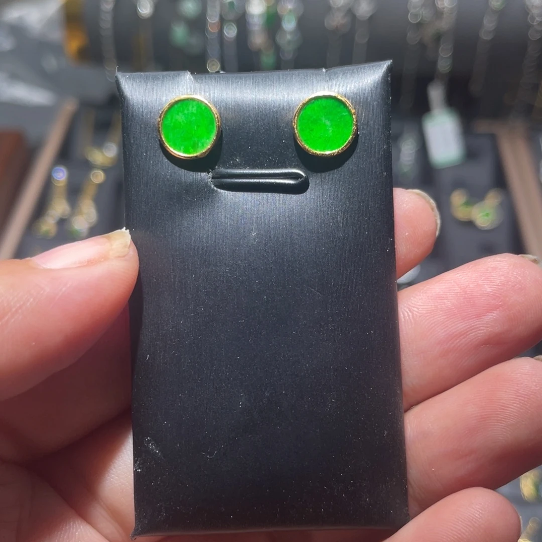 翡翠银S925镶嵌颈饰