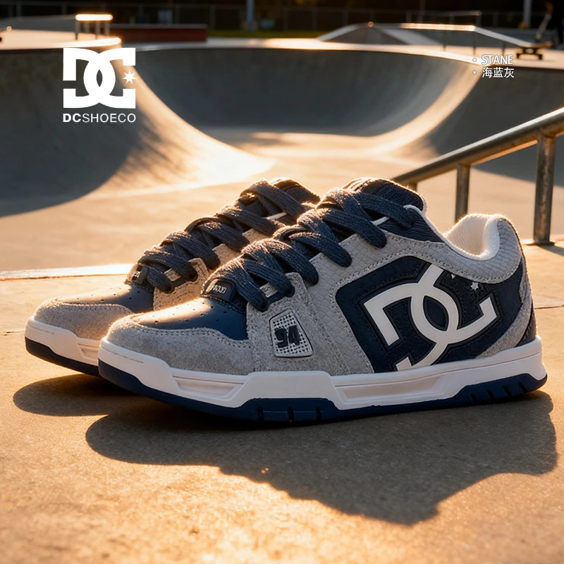 DCSHOES干净感痞帅男鞋美式街头运动板鞋百搭鞋子男款潮STANE PRO