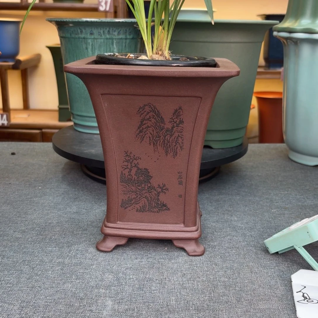 紫砂花盆2578754576546