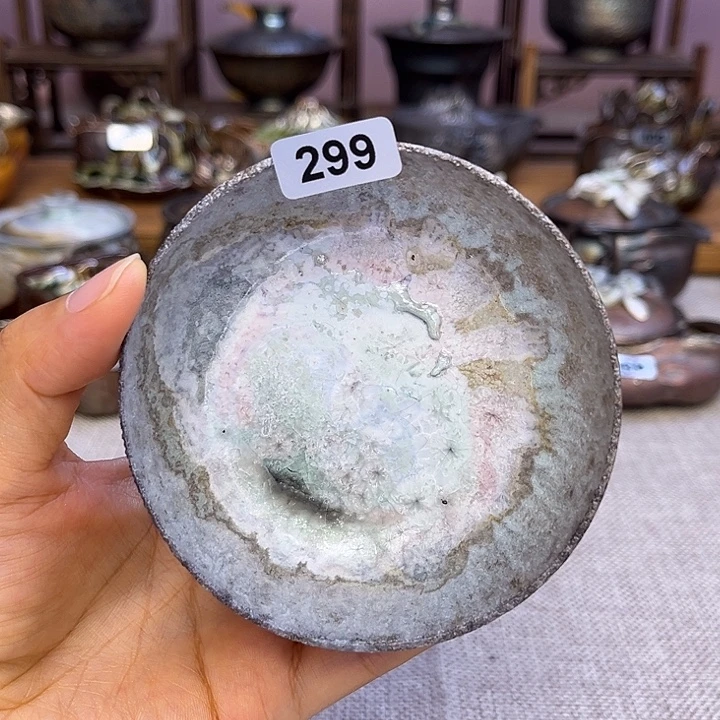 裸柴烧陶瓷手工茶器
