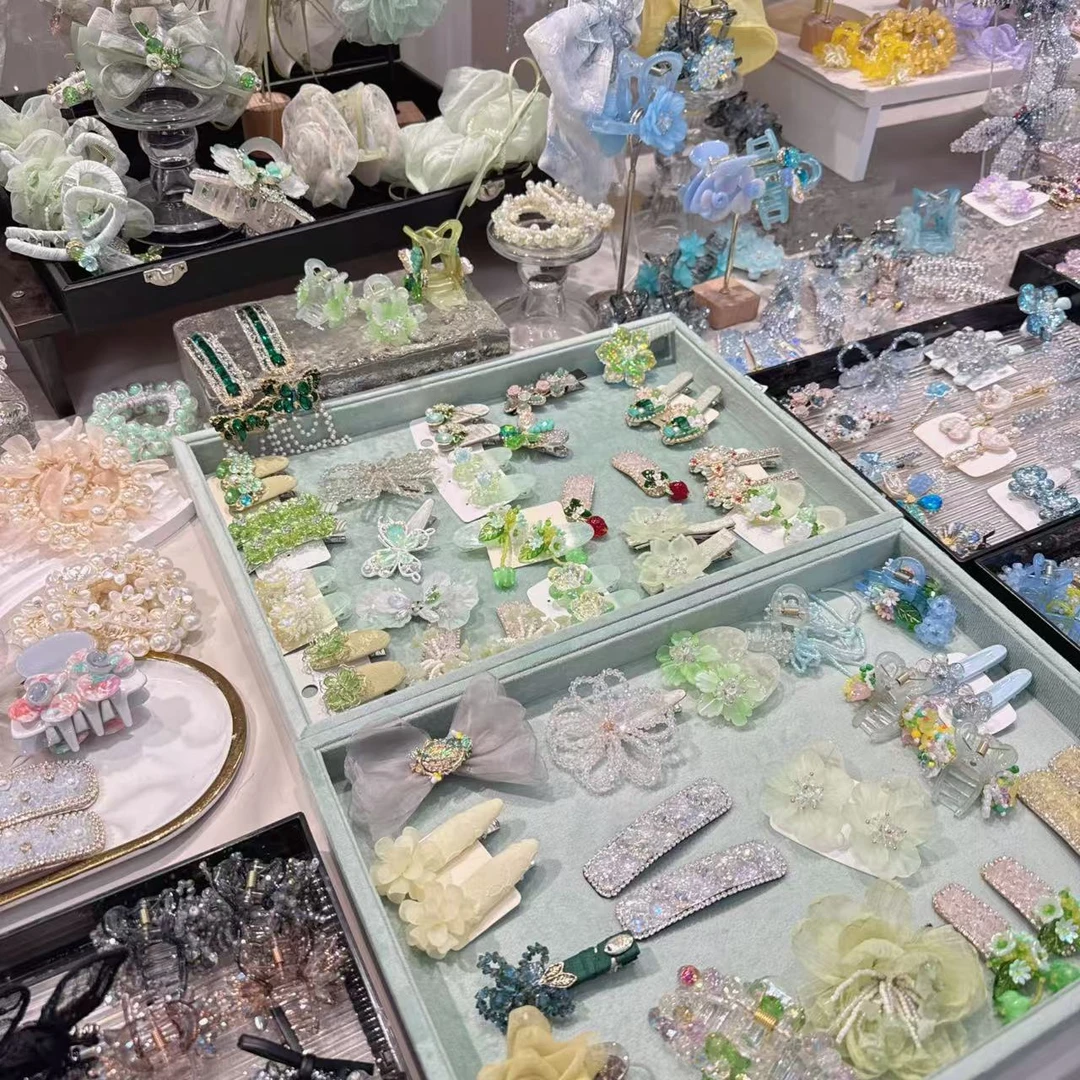 3号链接301M-400M质古风原创发饰复古重工国风轻奢手工百搭发夹