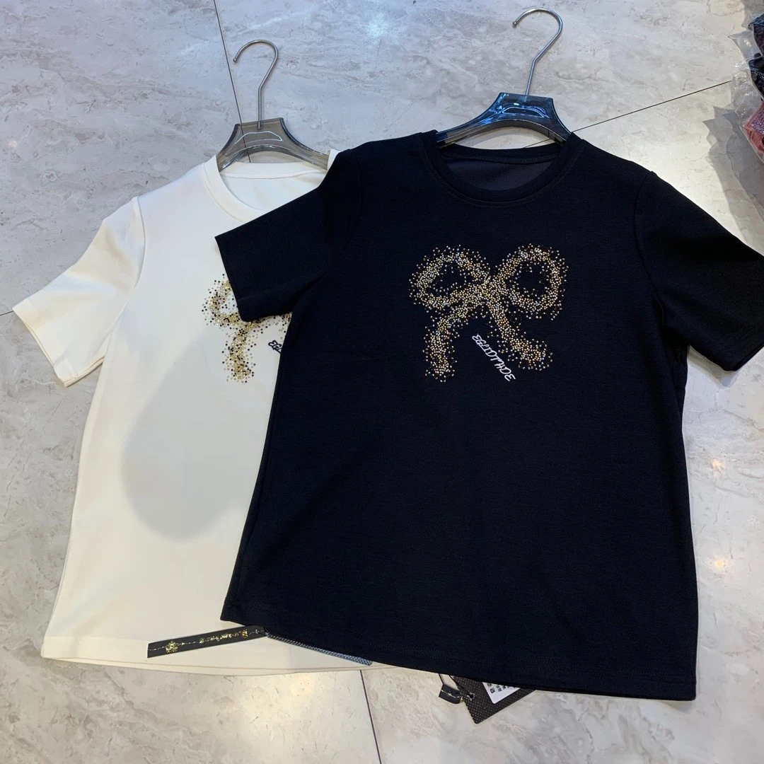 欧版时尚气质优雅洋气款短袖