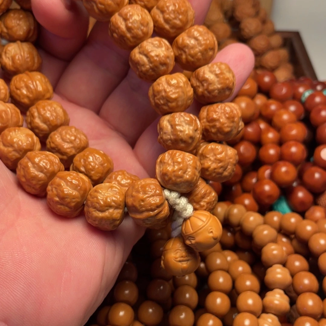 樂***乐猴头核桃吊坠金蟾