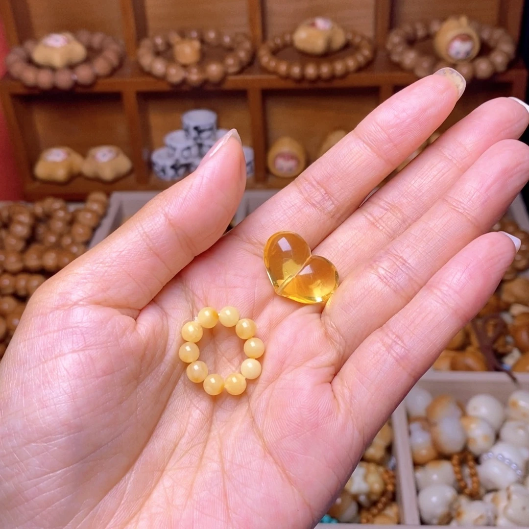 空***空手串猴头核桃1.91蜜心蜜卡环