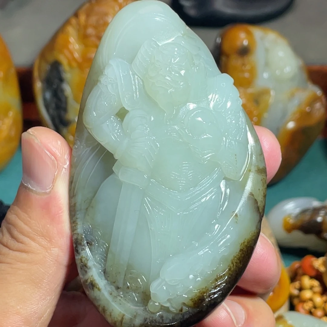 吊坠(不含链)未镶嵌和田玉