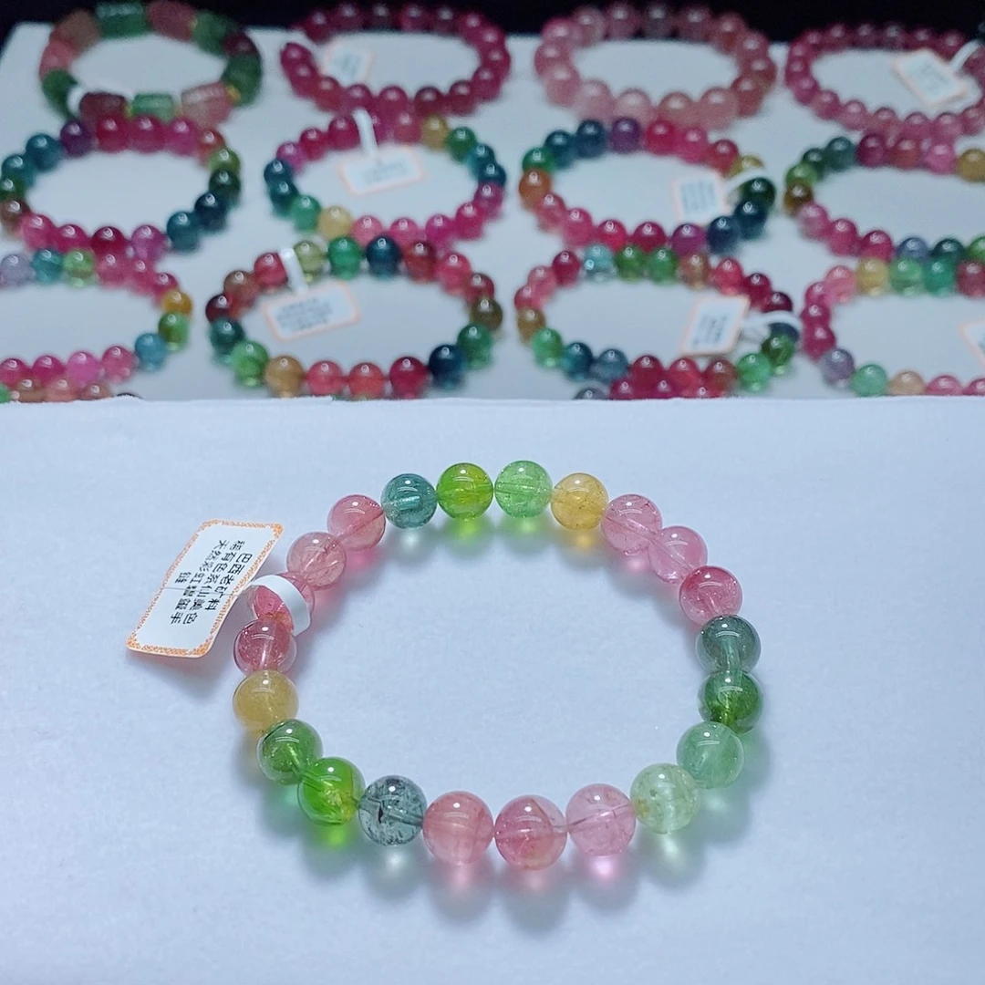 手链未镶嵌碧玺8.6mm左右