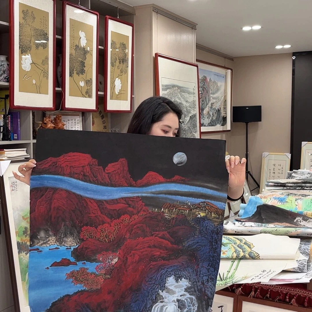 水彩国画作品展览等活动
