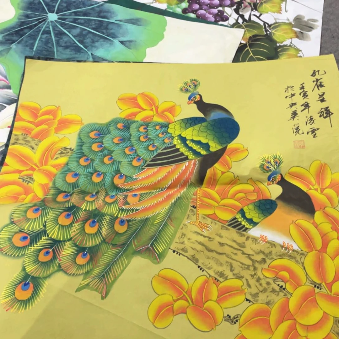 国画国画作品画画一个作品