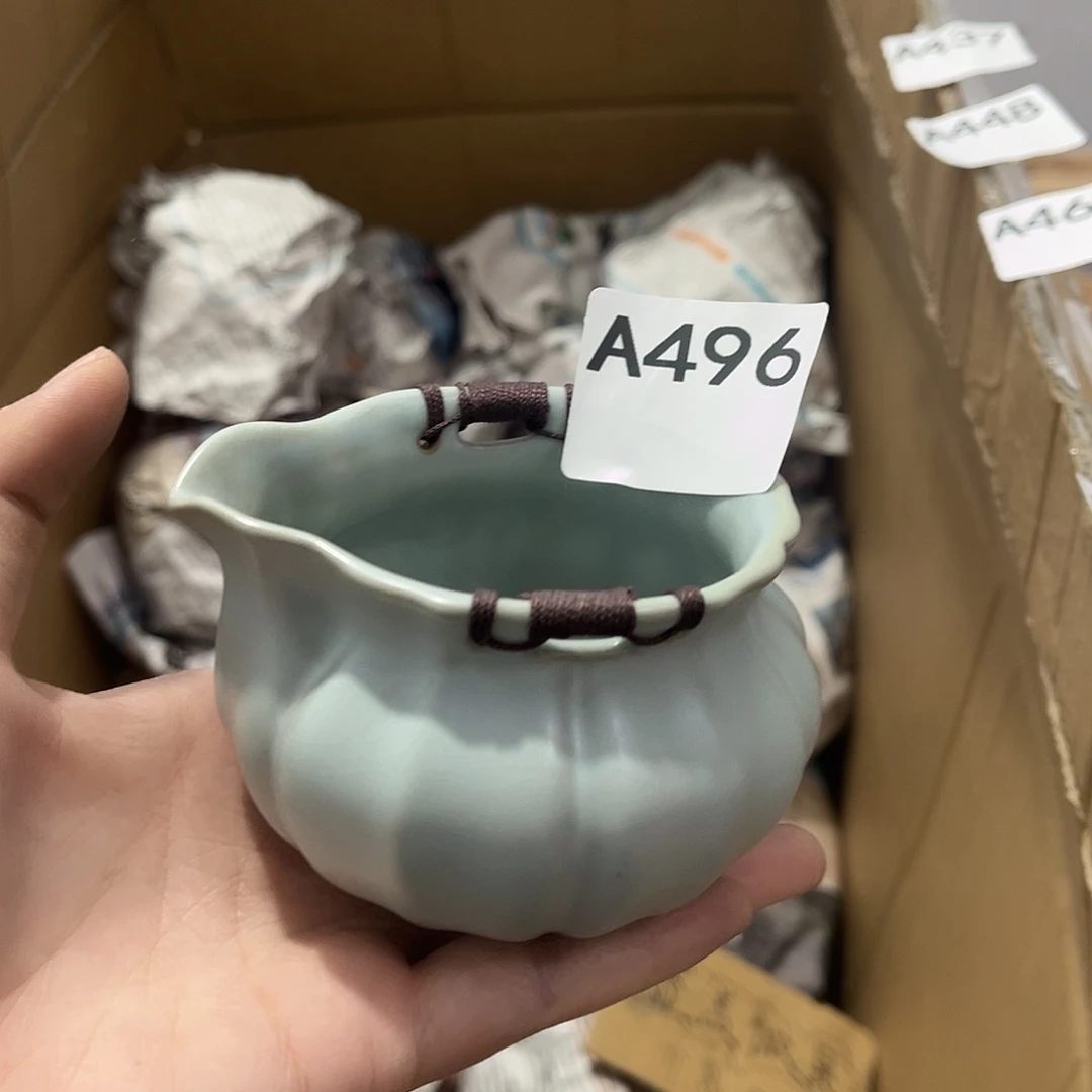 瓷片茶摆件工艺品摆件666