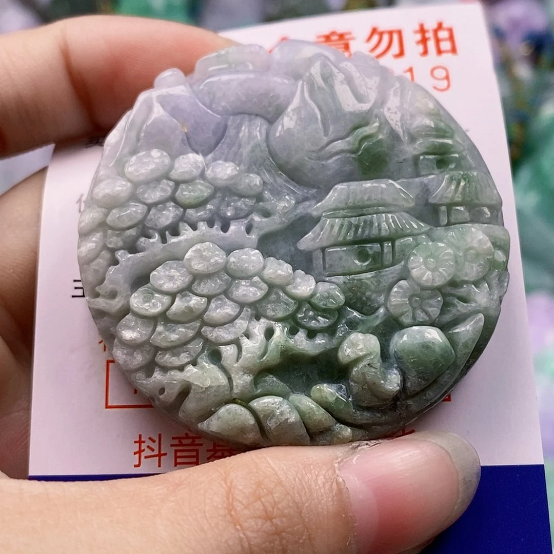 吊坠(不含链)未镶嵌翡翠