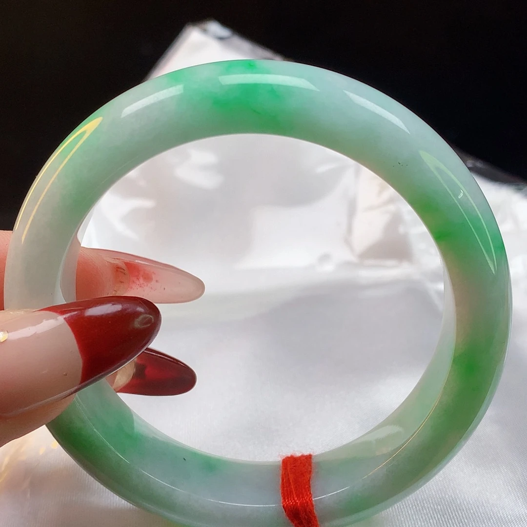 翡翠手镯未镶嵌天然翡翠1128