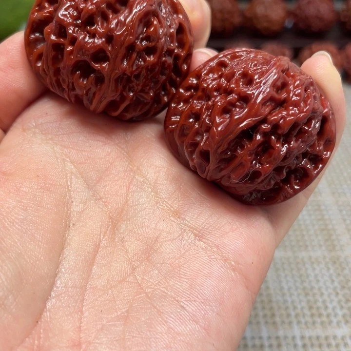 逃***桃核把件磨盘文玩核桃40