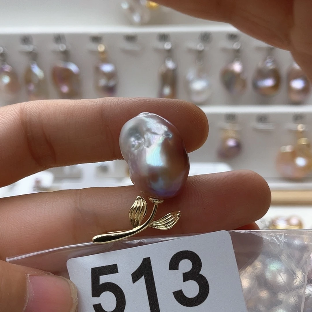 淡水珍珠未镶嵌颈饰