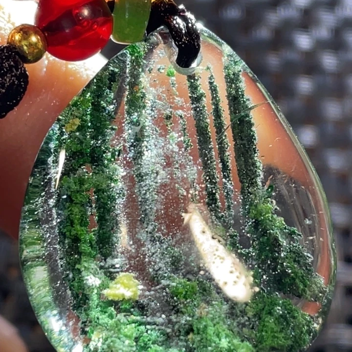 水晶吊坠(不含链)未镶嵌塔***树